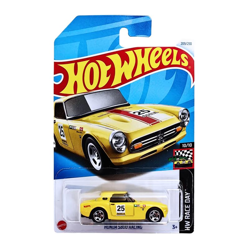 Hot Wheels 1:64 Scale Honda S800 Racing HW Race Day for Ages 3 and